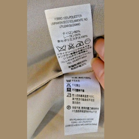 Red Dress Modest Lace Sheath Bodycon Cocktail Party French Connection Size 4 - Picture 10 of 10